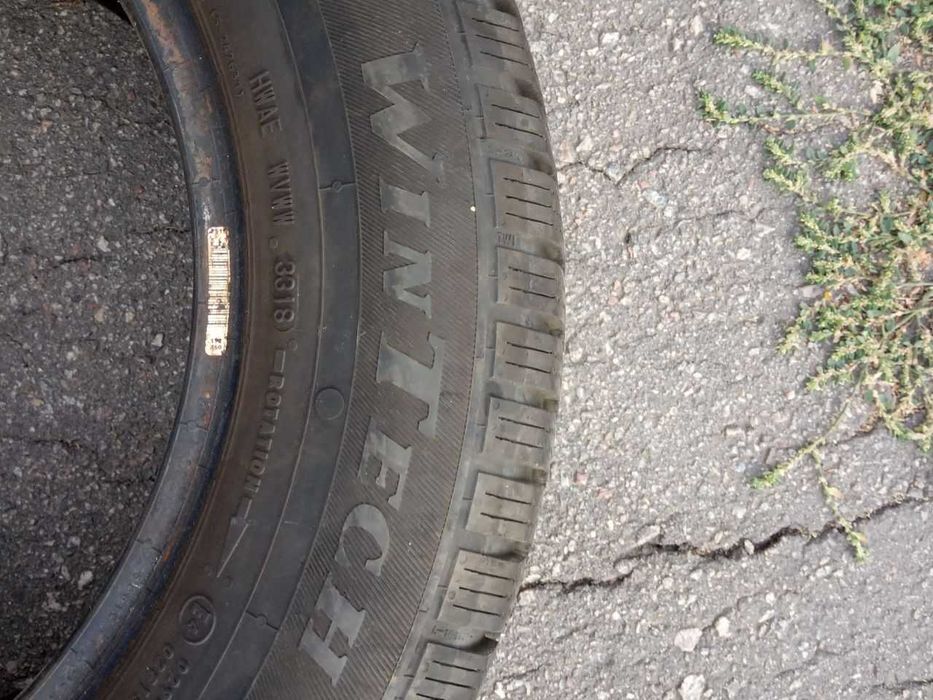 Продам резину, шини Viking WinTech 195/65 T R15, б/у, зима.