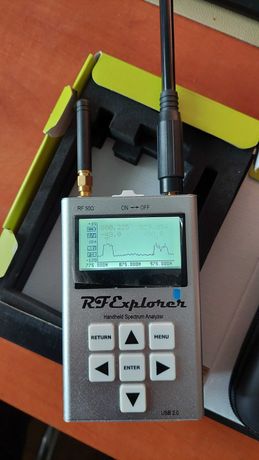 RF Explorer 3G Combo Spectrum Analyzer + ETUI-jak nowy, rachunek na f.