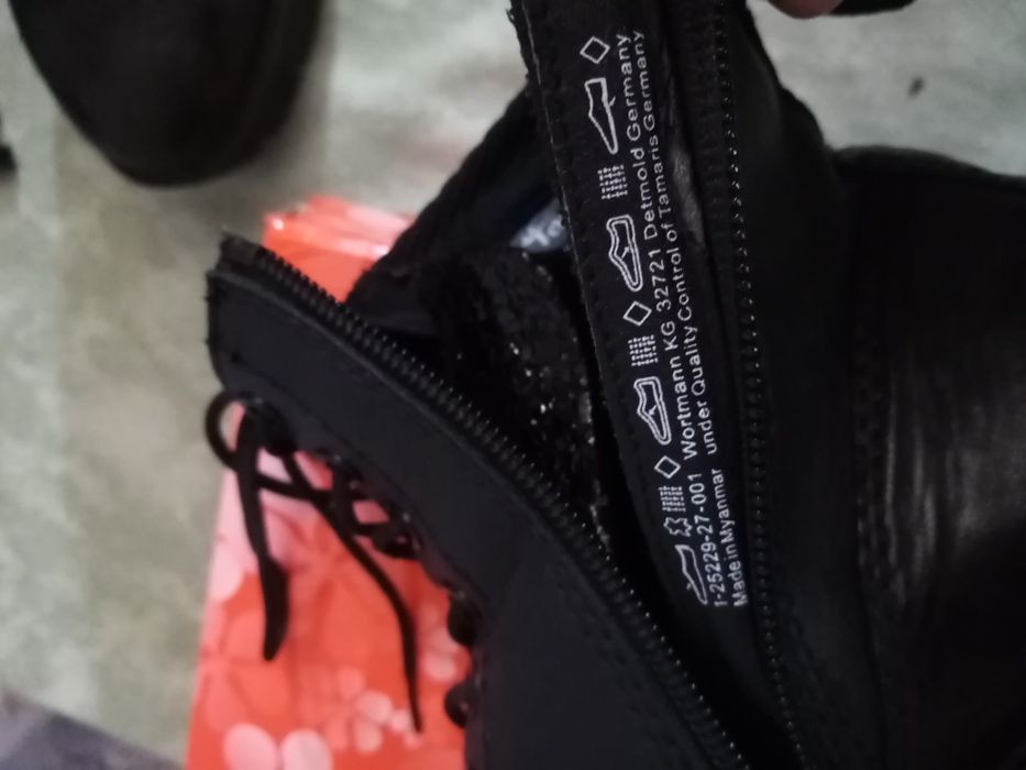 Ботинки жіночі з натуральної шкіри