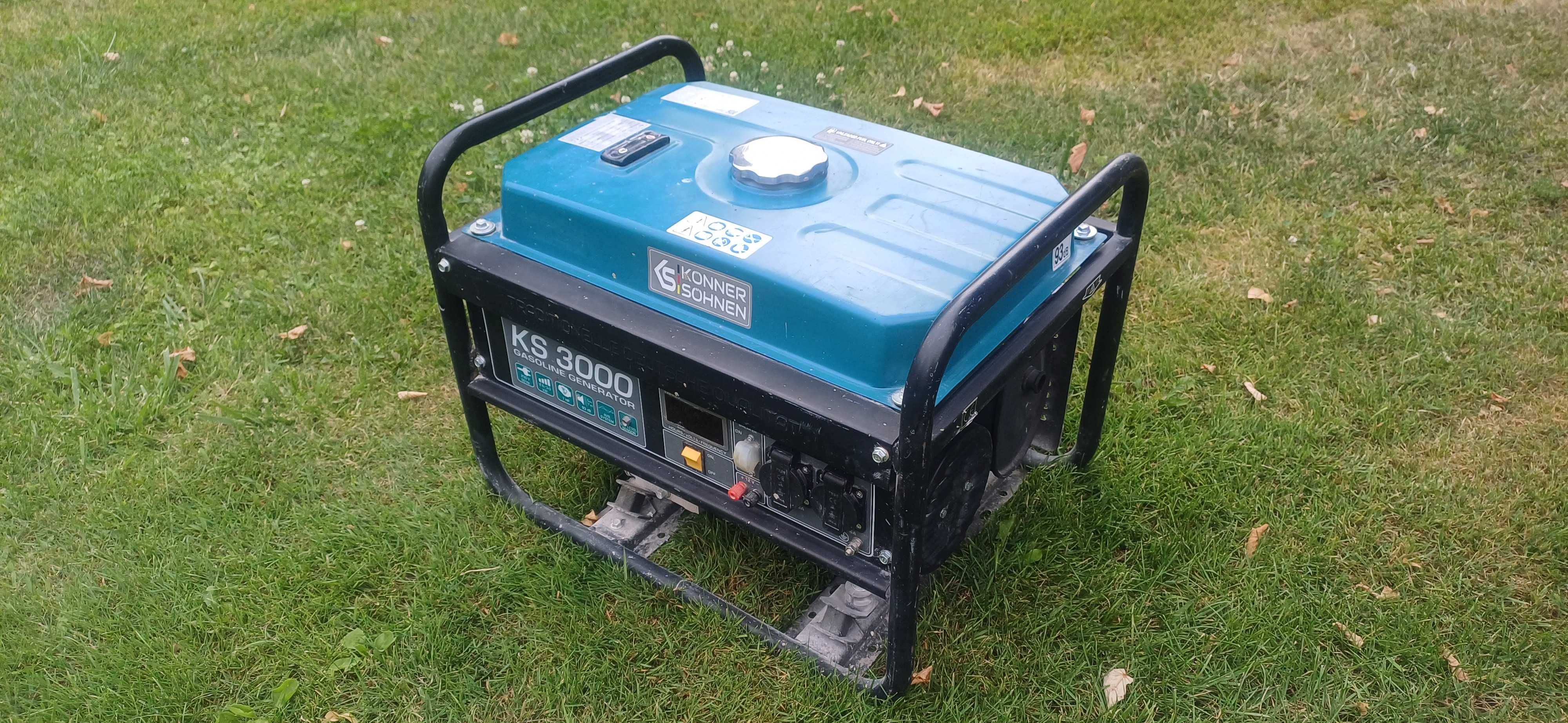 Agregat prądotwórczy, generator Konner Sohnen KS 3000 3kW, AVR, 2022r.
