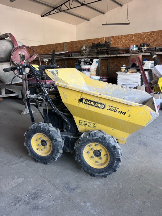 Mini Dumper Garland 300 QG -Aluguer de máquina para Obras e construção