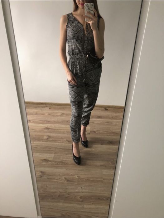 Kombinezon boho style - wzory azteckie