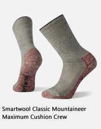 39-42р. шерстяные трекинговые носки smartwoll