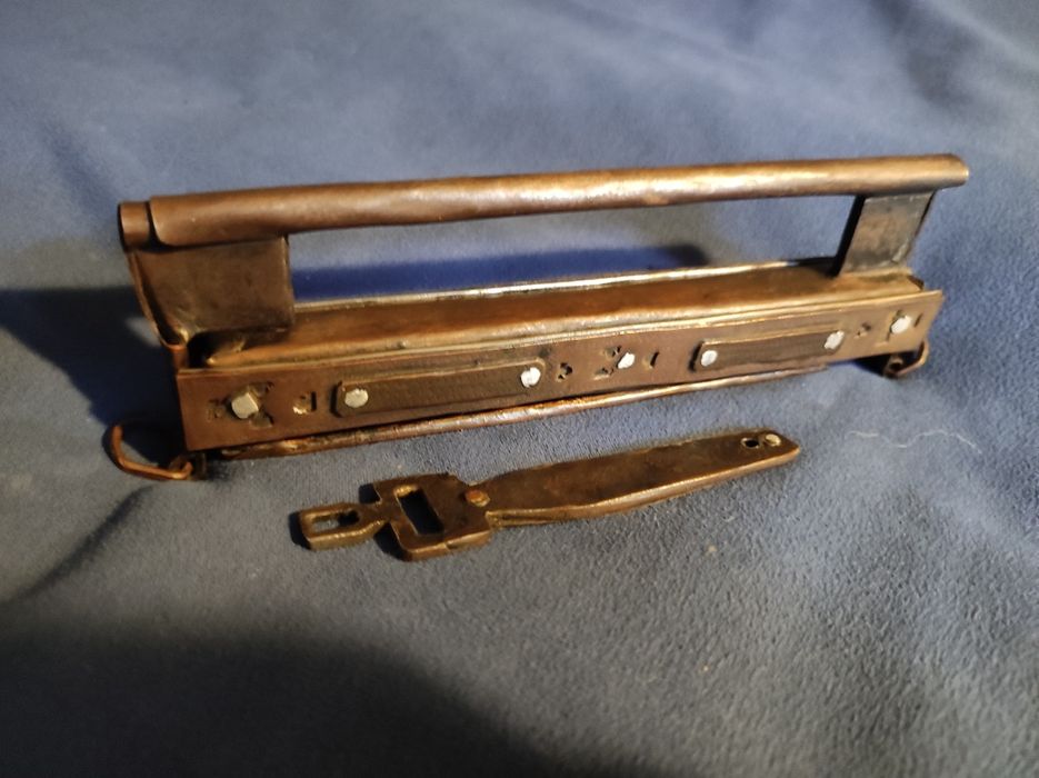 Stara kłódka skobel zamek Tuarega Sahara antyk XIXw