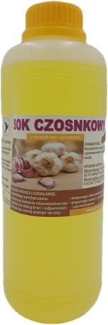 Sok Czosnkowy dla gołębi z cynamonem 1000ml