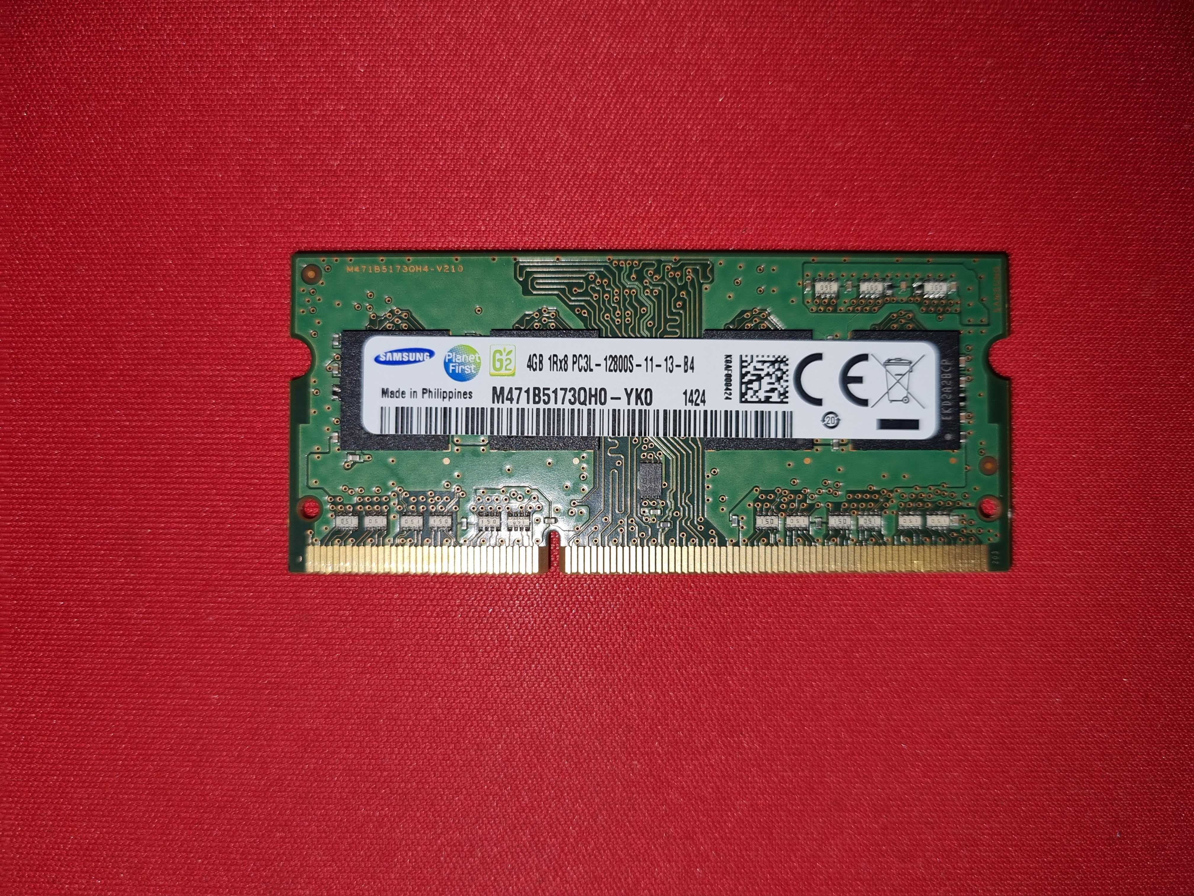 Memoria Ram SODIMM 4GB DDR3 1600MHZ