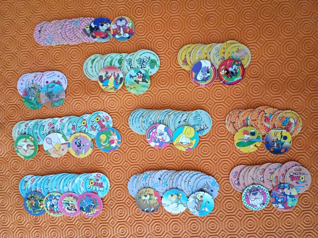 Tazos variados originais