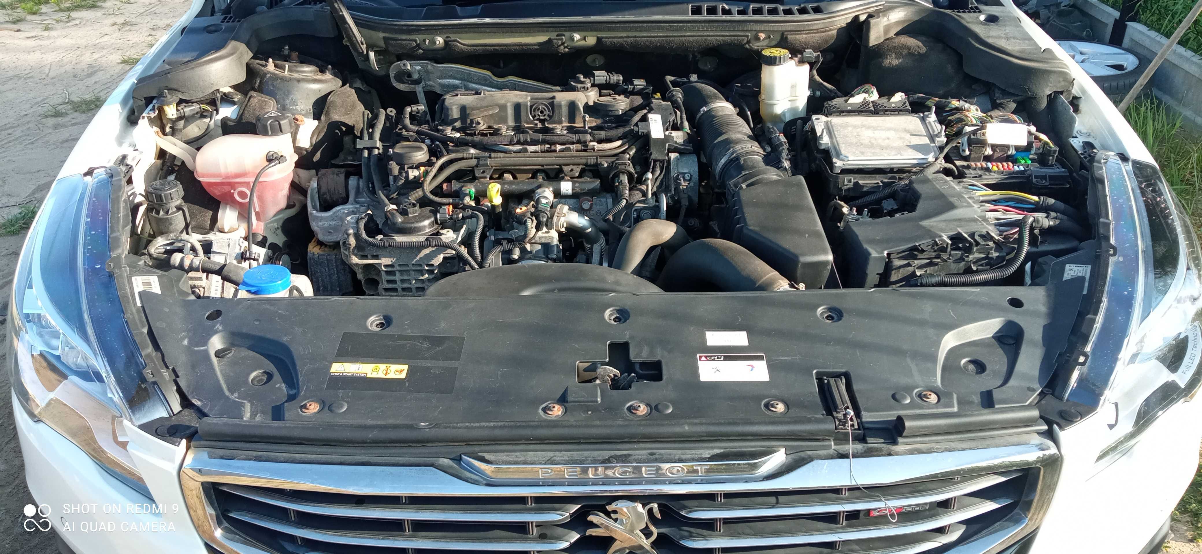 SILNIK Peugeot 508 sw 2.0 HDI AHR 150KM 176tys km MOŻNA ODPALIC