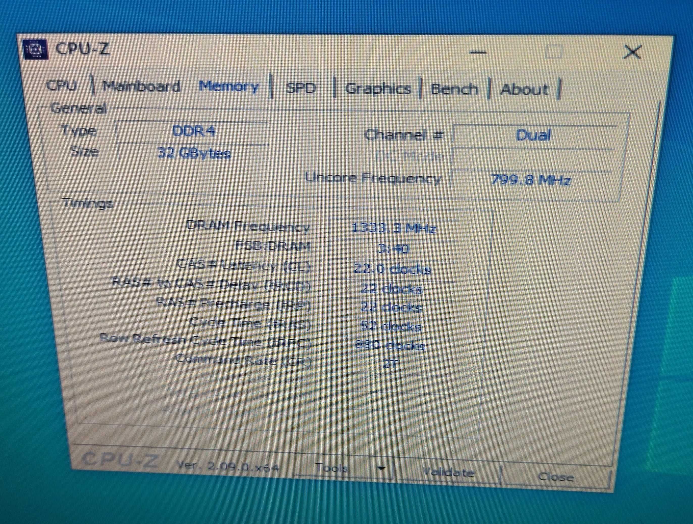 32Gb DDR4 3200MHz Adata