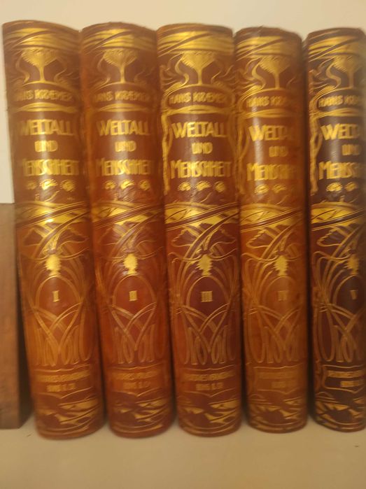 Старинные книги. Вселенная и человечество. Ганс Кремер. 5 т.