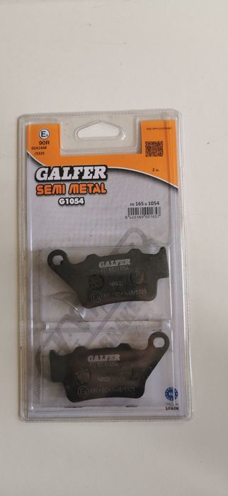 Klocki hamulcowe tylne galfer g1054 brenta 4088 brenta 3088 kh213