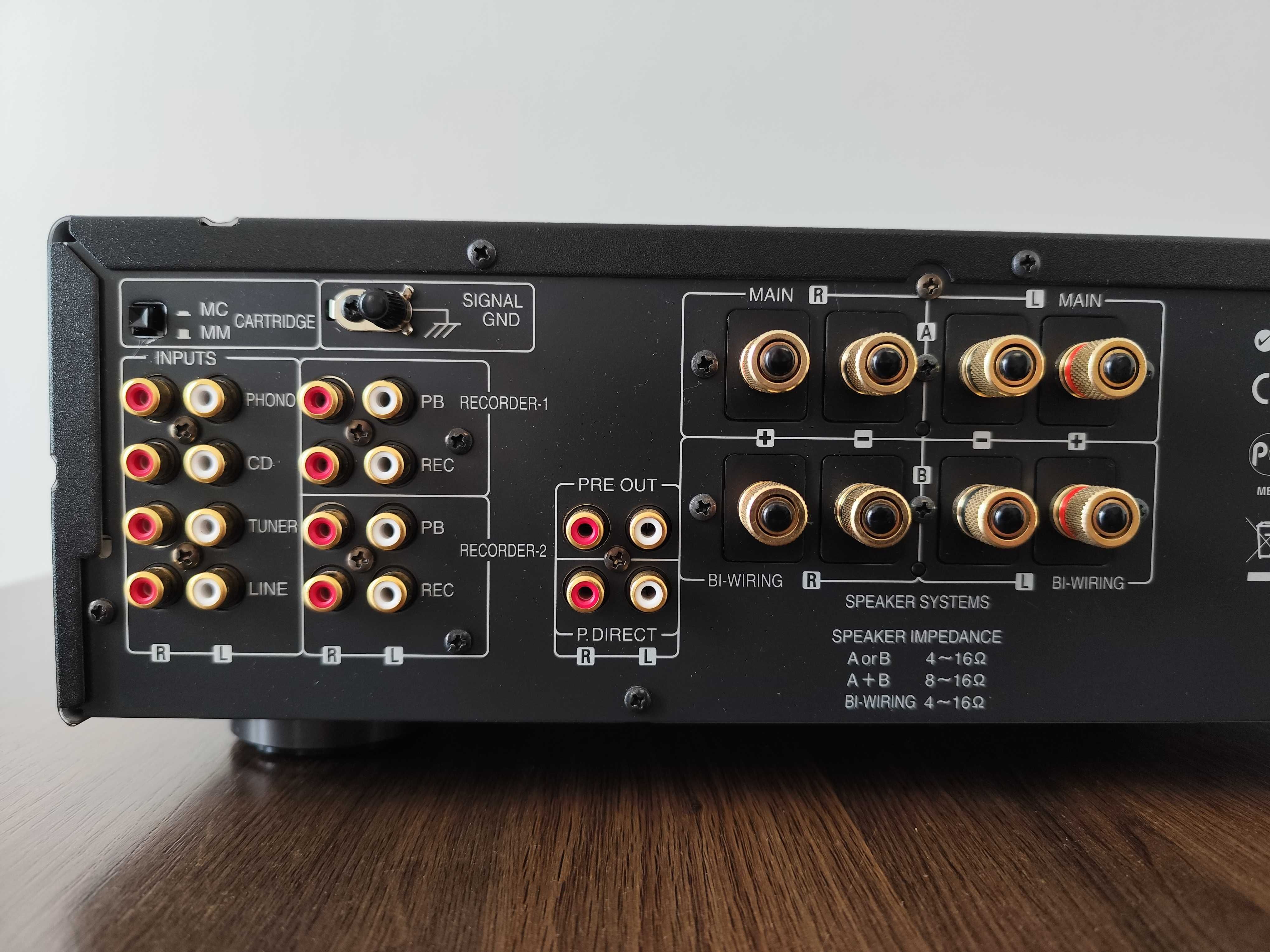 Wzmacniacz DENON PMA 1510ae + oryginał pilot, stan PIĘKNY