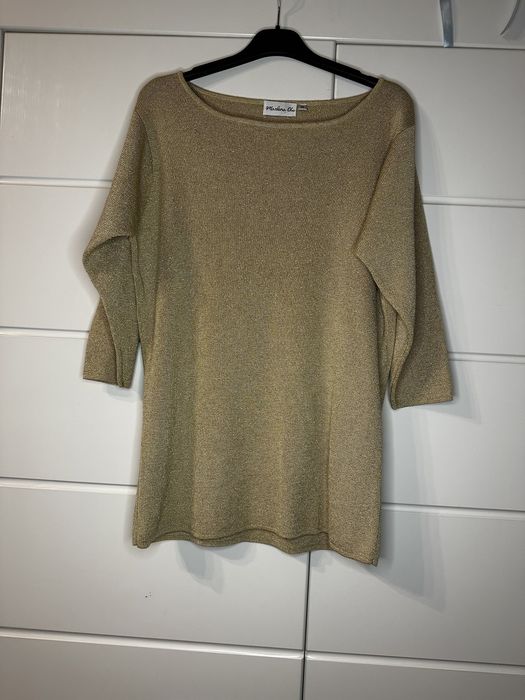 Złota bluzka rozmiar 38