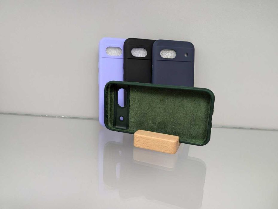 Google Pixel 8A Противоударный чехол микрофибра WAVE Чохол софт тач