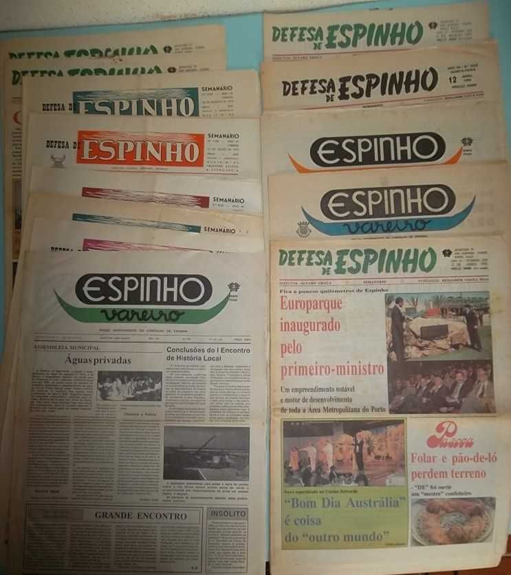 Lote de Jornais de 1973 - ESPINHO - e Álbum Fotográfico