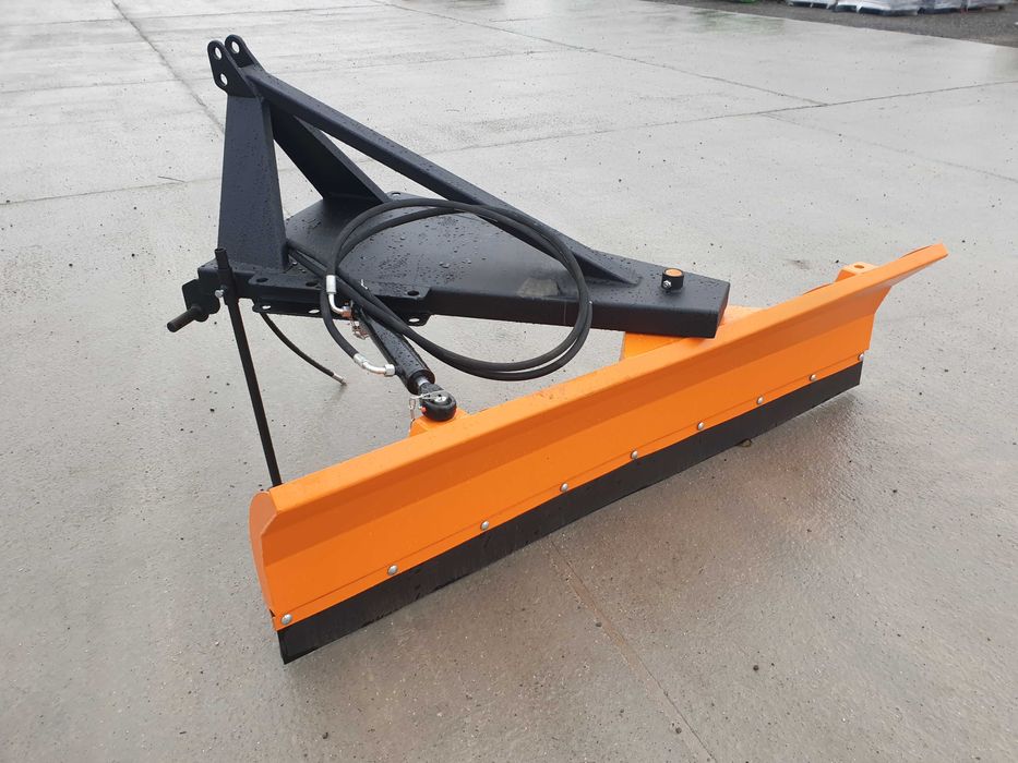 Pług do śniegu na tył-OBROTOWY 360 stopni do ciągnika spych