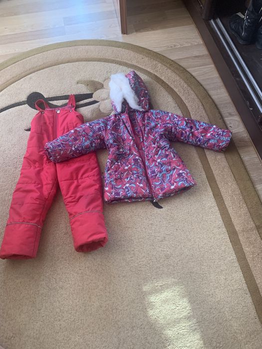 Зимовий комбінезон для дівчинки 98 розмір