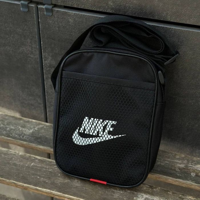 Сумка Nike через плече месенджер Найк текстильний барсетка спортивна