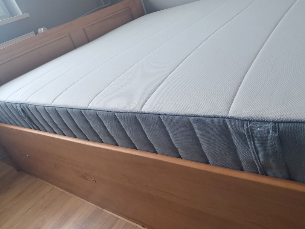 Materac sprężynowy 160x200 Ikea VESTEROY   twardy
