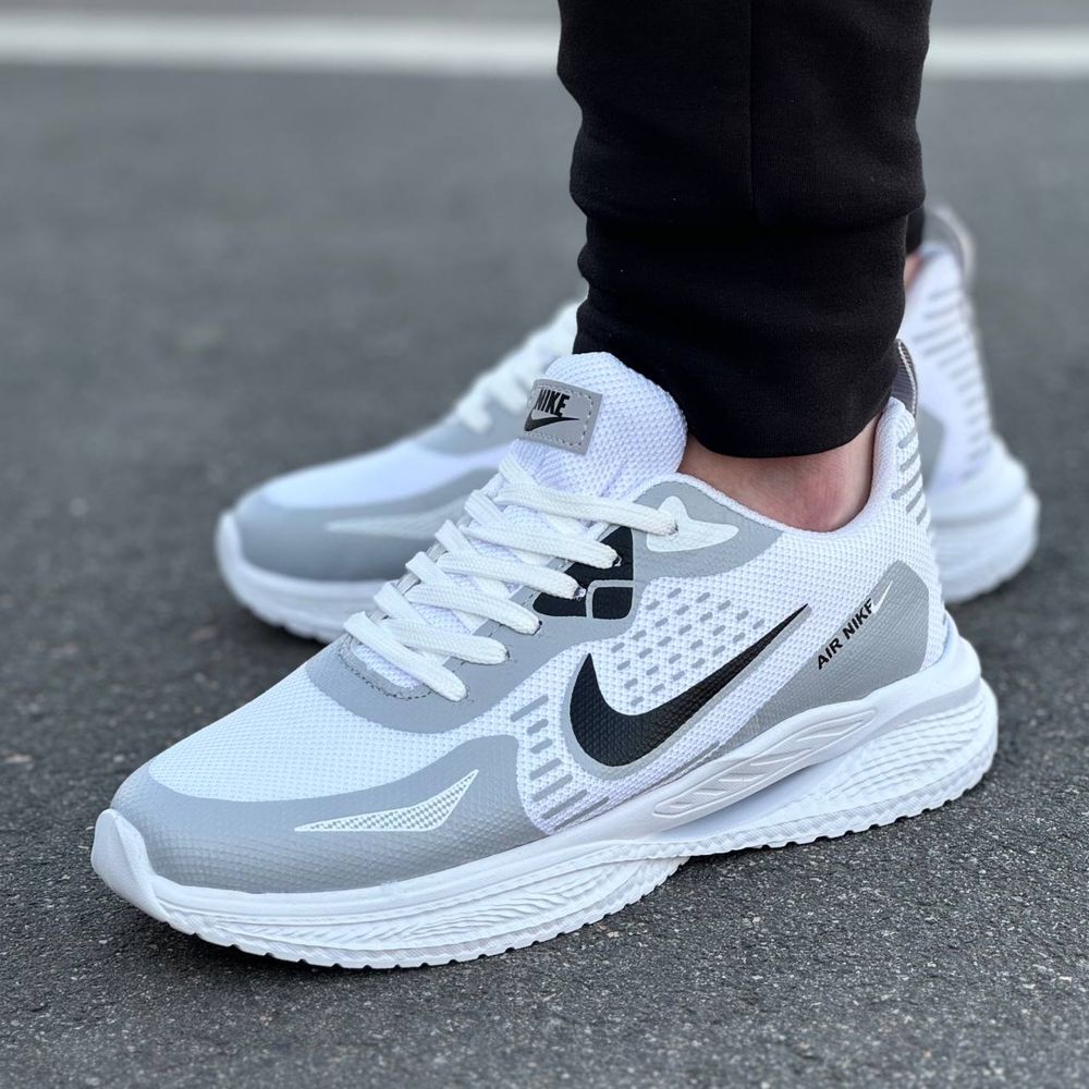 Чоловічі Кросівки Найк Білі Nike white 40-44 рм.