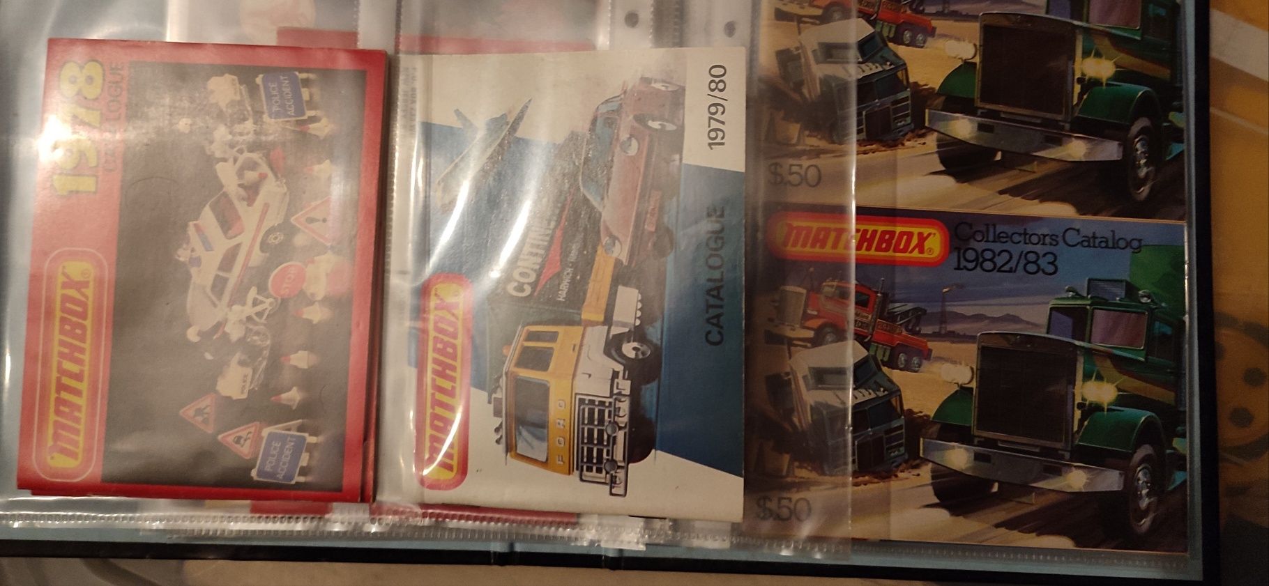 Matchbox catálogos de 1970 a 1989