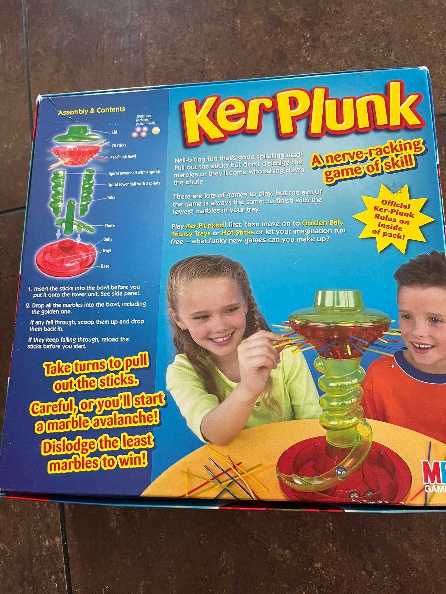 Gra Hasbro Ker-Plunk spadające kulki
