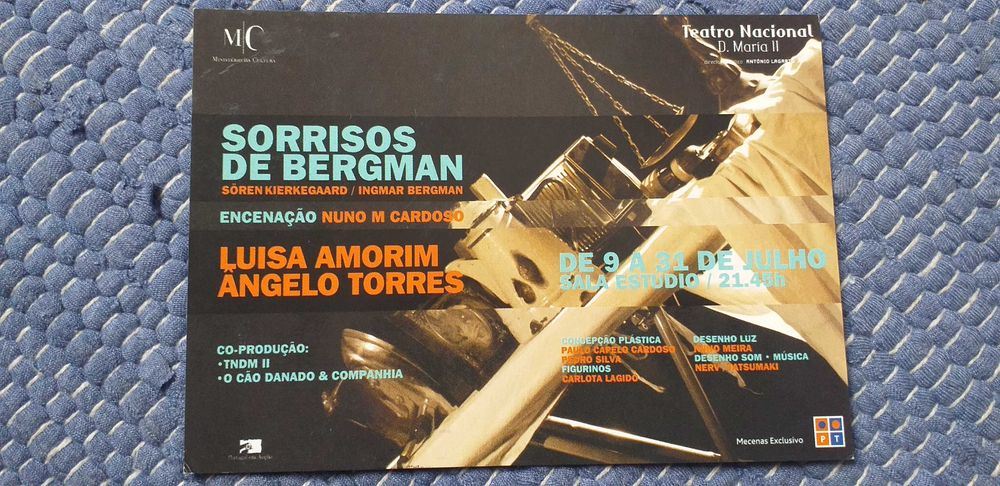 Postal - Geração W - Sorrisos de Bergman