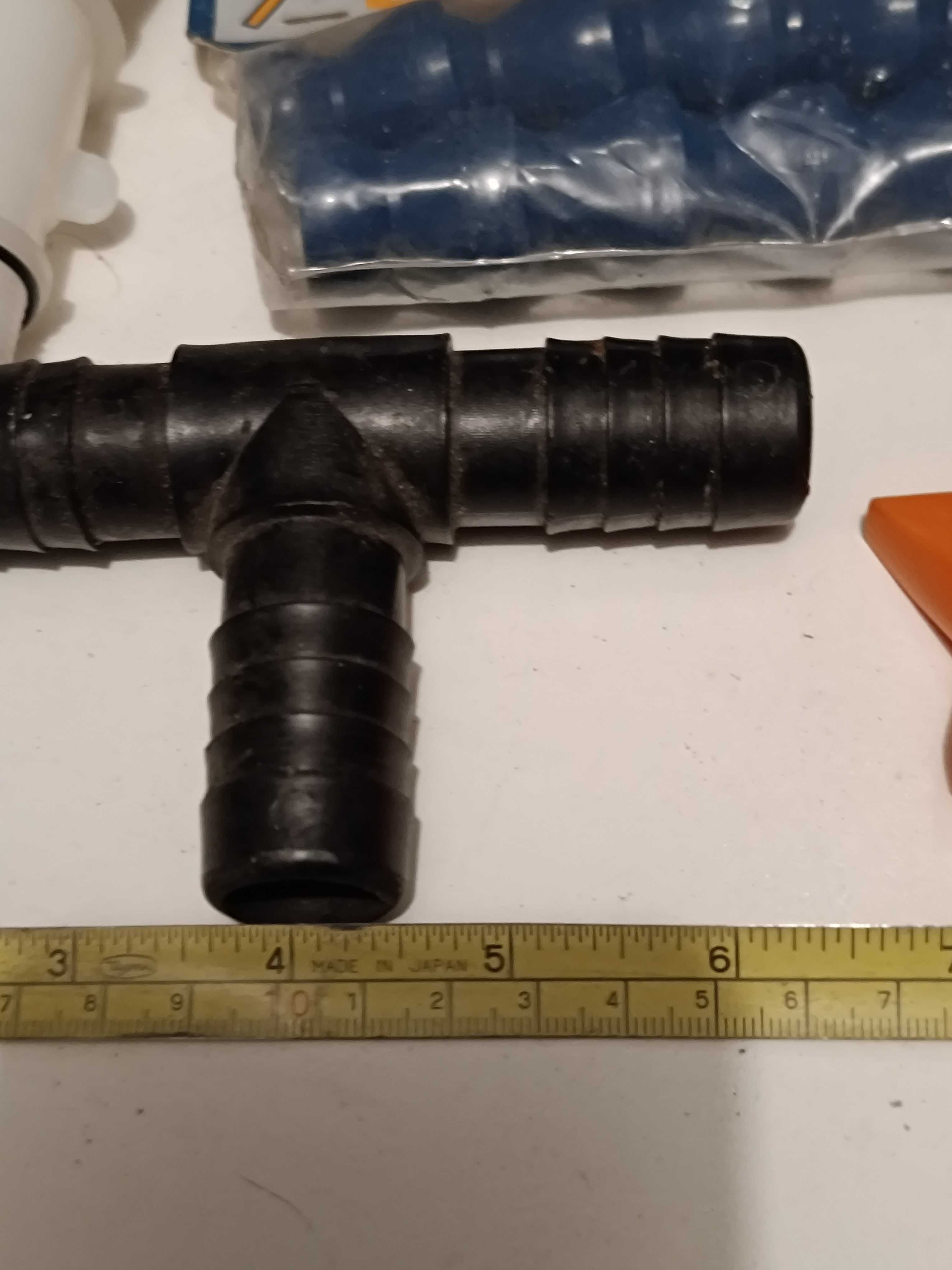 Conjunto de Mangueira Torneiras e adaptadores de rega
