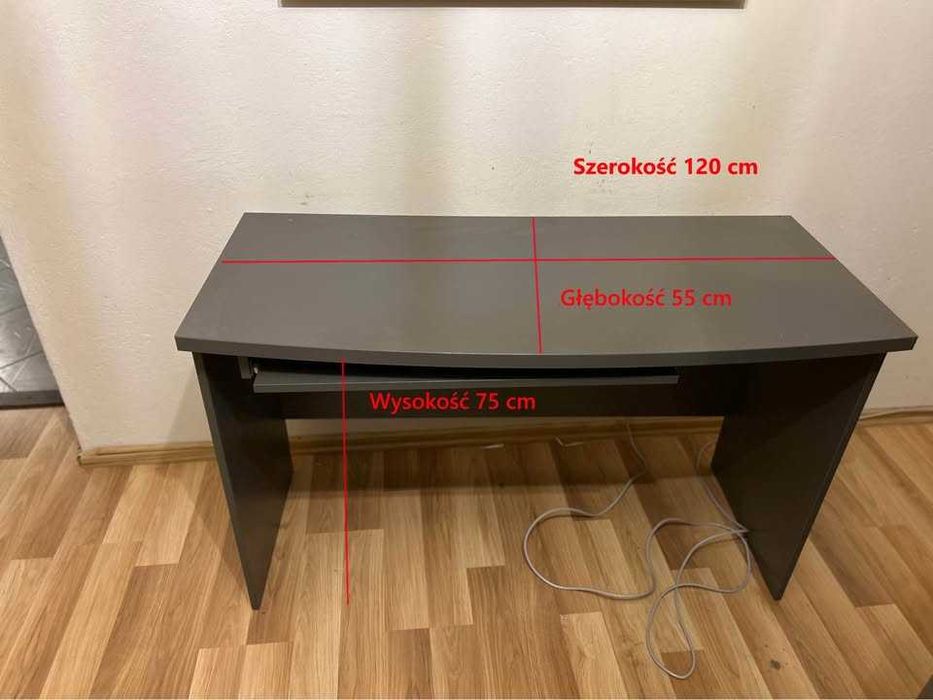 Komplet mebli młodzieżowych - szafa,łóżko,biurko,komoda,szafki,półki