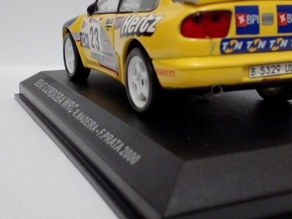 Miniaturas de carros do Rally de Portugal