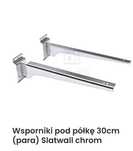 Wspornik podpólke do paneli sklepowych  24 szt