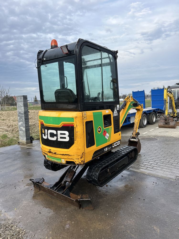 Minikoparka 2tony JCB 19c-1 2018r 1600mth  stan bdb