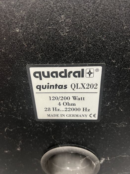 Głośniki kolumny Quadral Quintas QLX-202 200 Watt