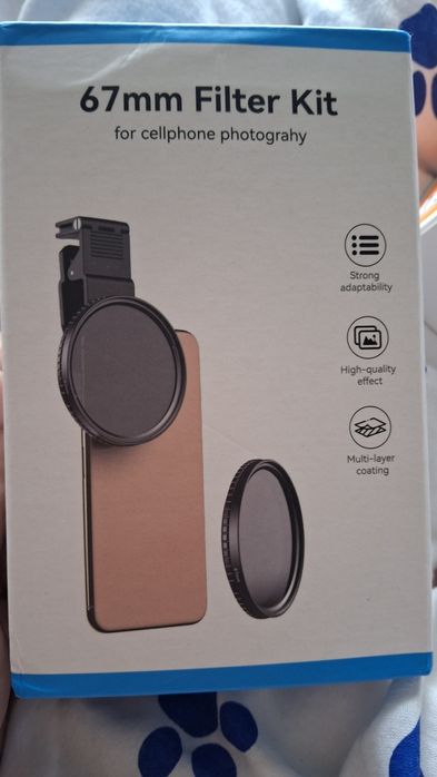 Zestaw filtrów do smartfona