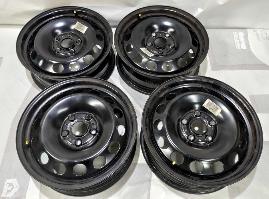 FELGI STALOWE 16 6 J 5X112 ET48 ORG.VW Seat Skoda 5Q0.601.027