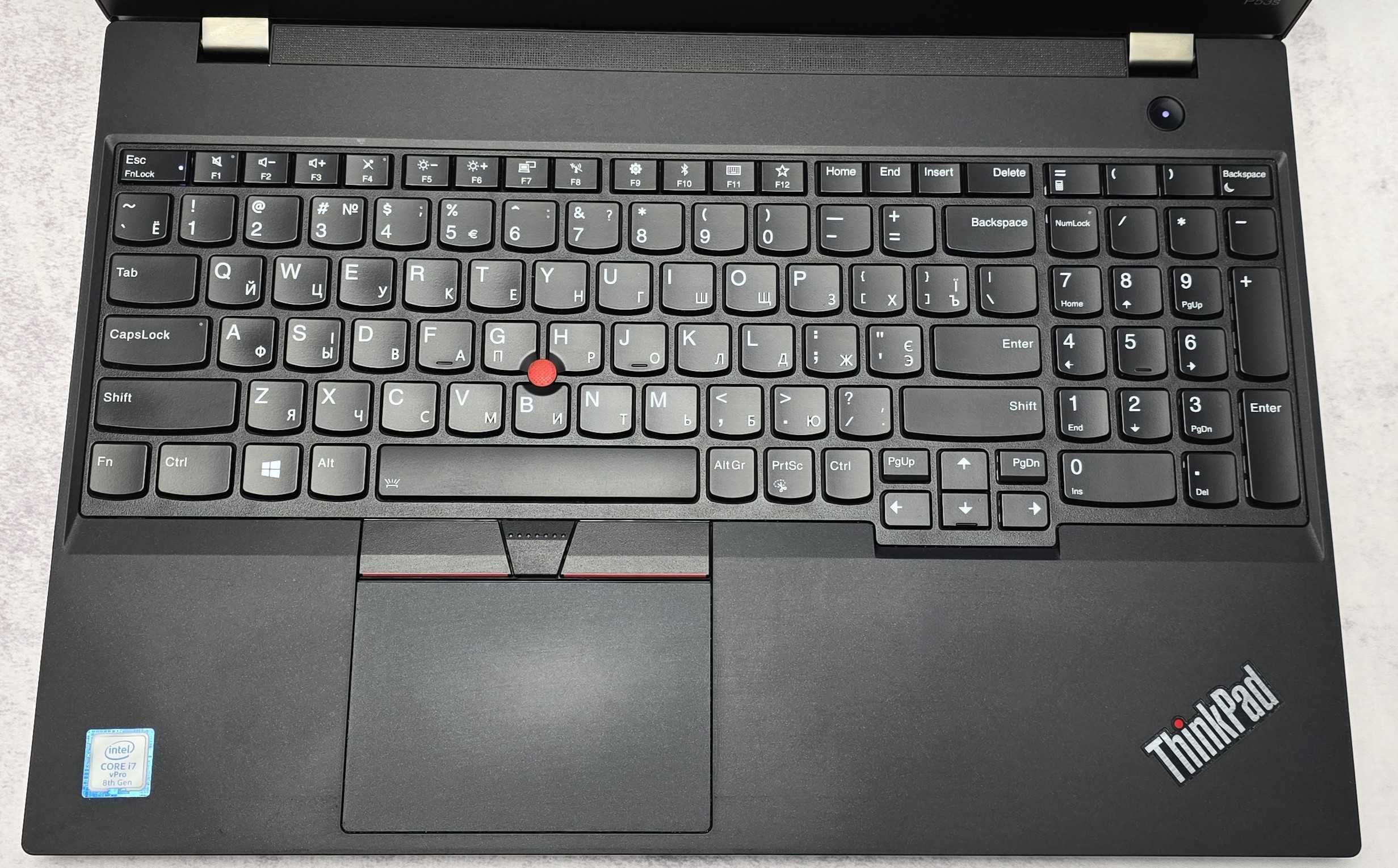 Ноутбук 15.6" Lenovo ThinkPad P53s i7-8665U 32Gb NVMe 512Gb Quadro 2Gb