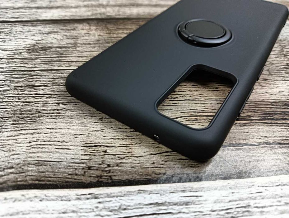 Etui Case Sylikonowe Ring do Samsung Galaxy S20 FE + Szkło Hartowane