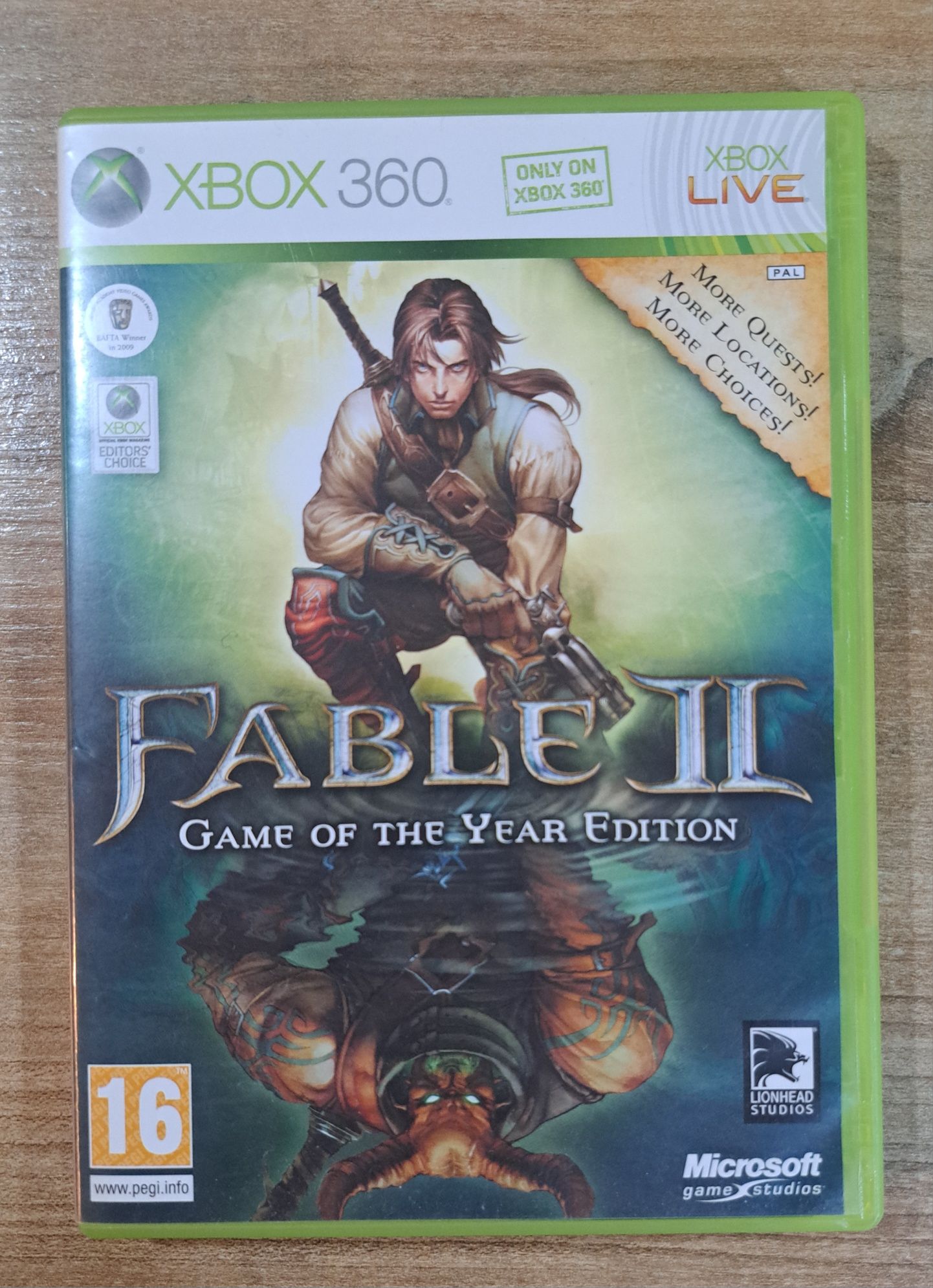 Fable 2 II GOTY PL Game of The Year  Xbox 360 PL Polska Wersja