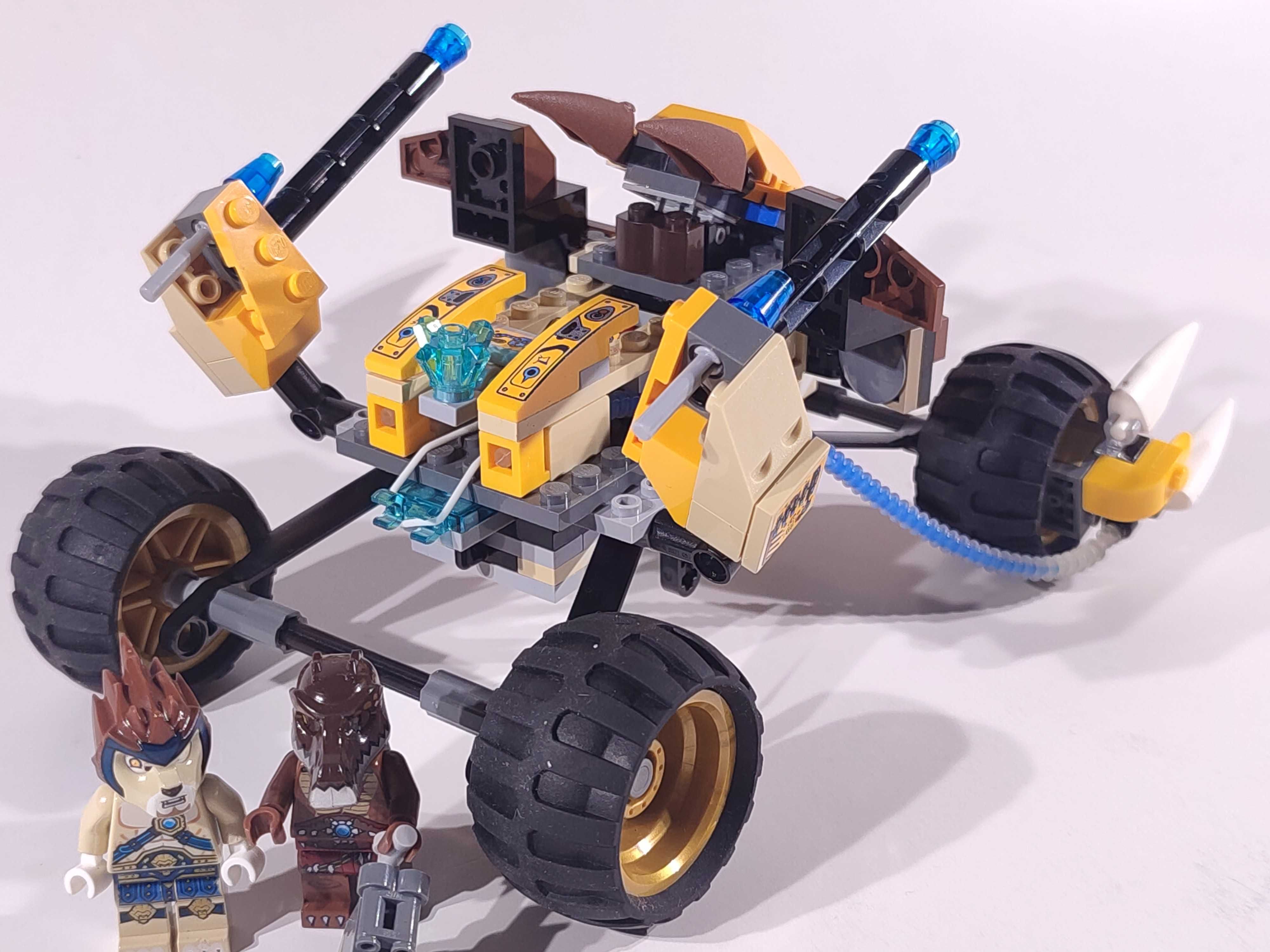 LEGO Chima 70002 - Lwi atak Lennoxa - Komplet 100%