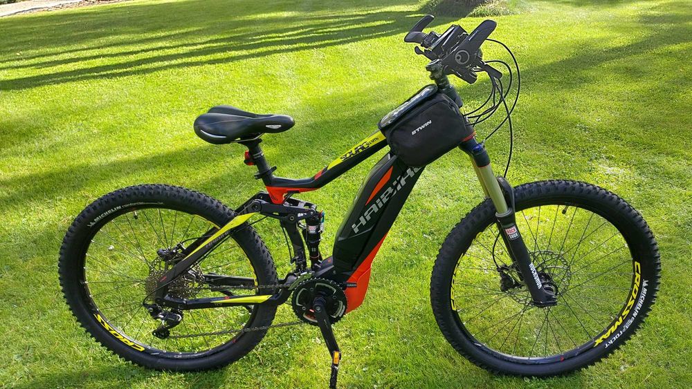 Rower elektryczny Haibike SDURO AllMtn RX z wyświetlaczem