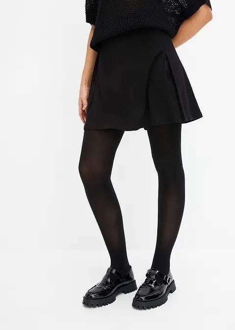 B.P.C rajstopy 70den czarne imitujące pończochy ^36/38