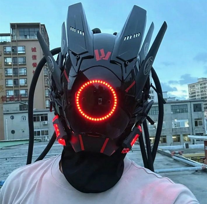 Máscaras Cyberpunk Stream Twitch YouTuber