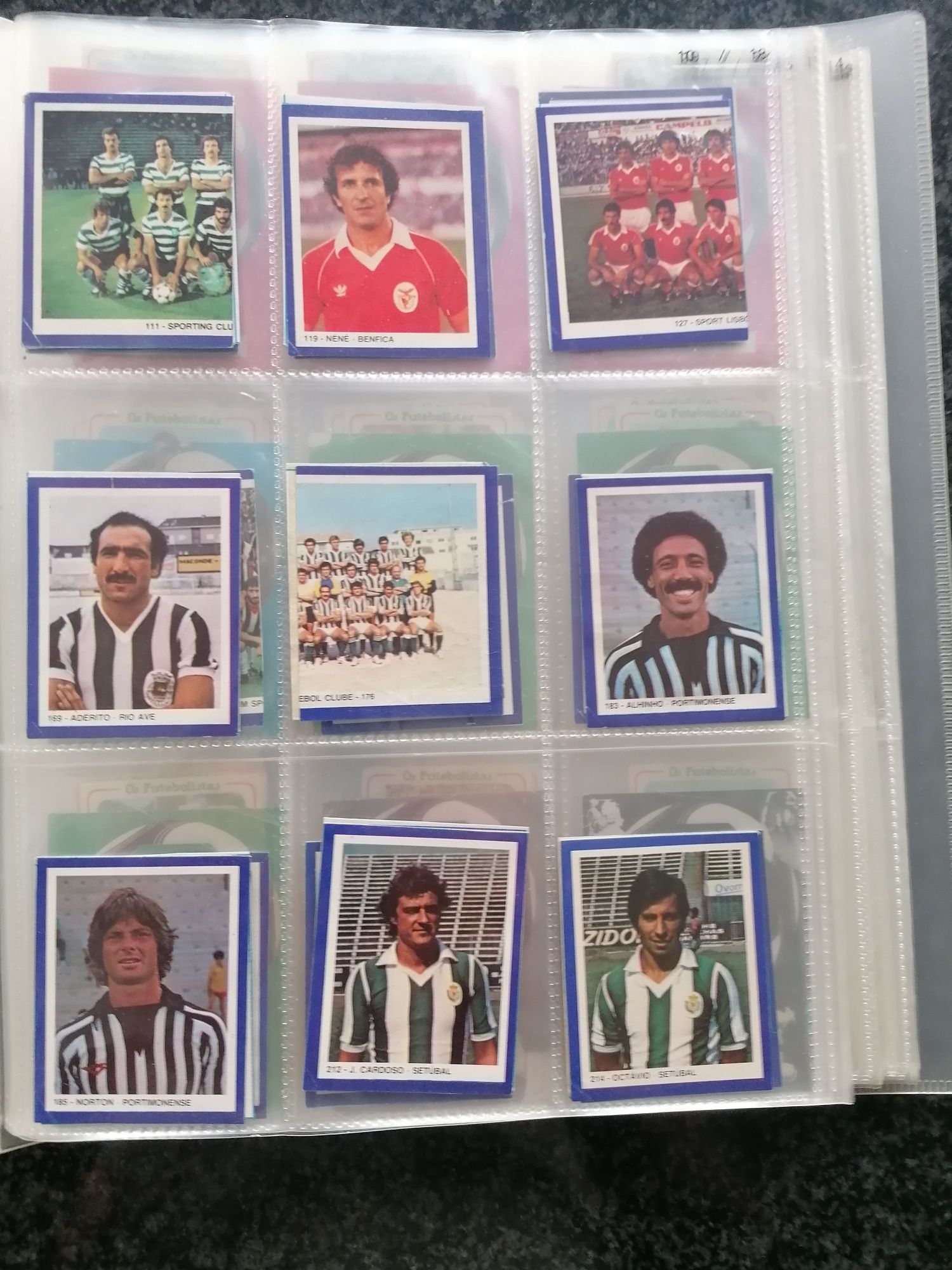 Coleção Estrelas do futebol 82/83 - Disvenda