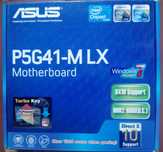 Материнська плата Asus P5G41-M LX (новий комплект)