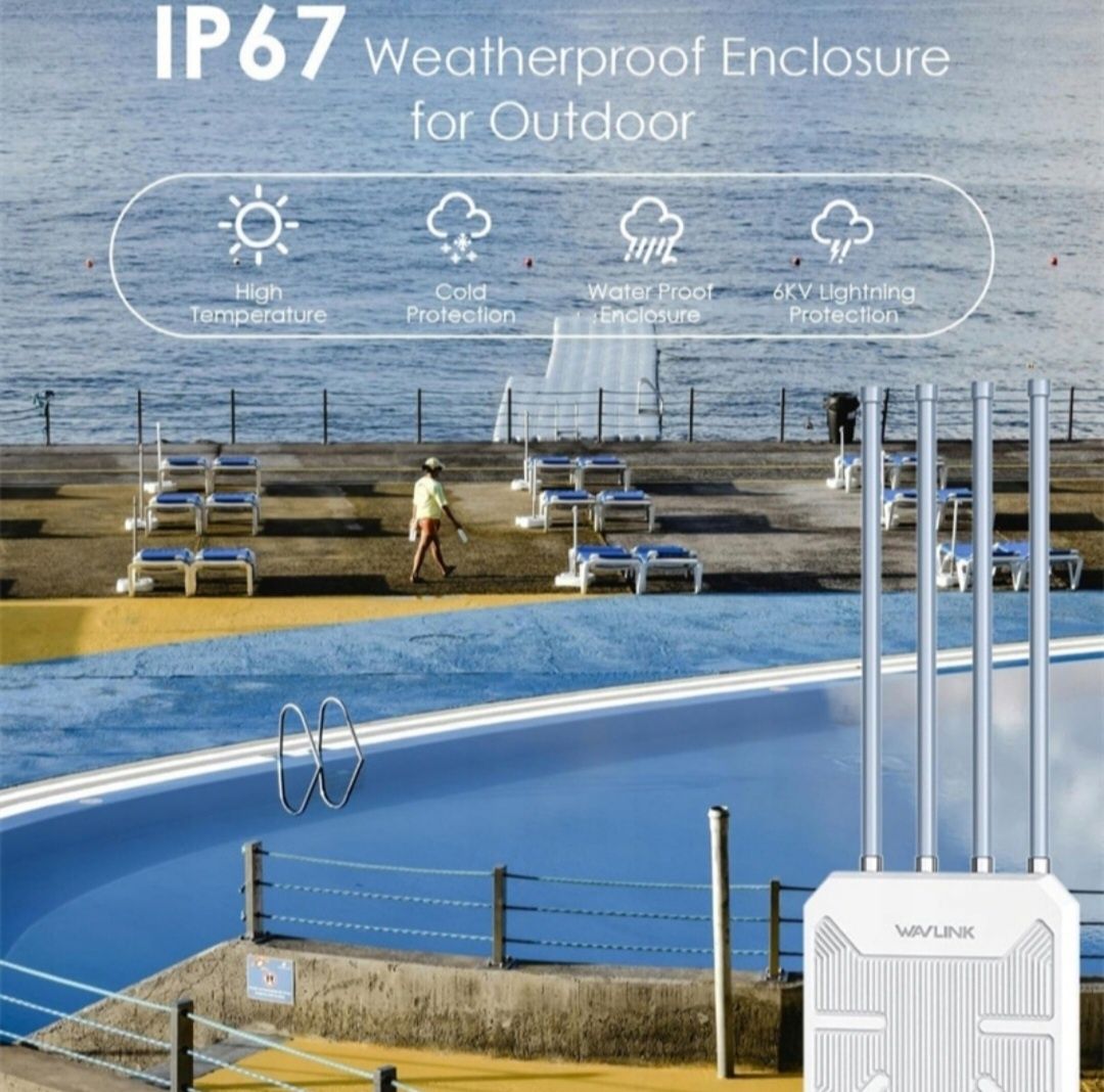 Wavlink AERIAL HD9 WiFi6 Router zewnętrzny AX3000