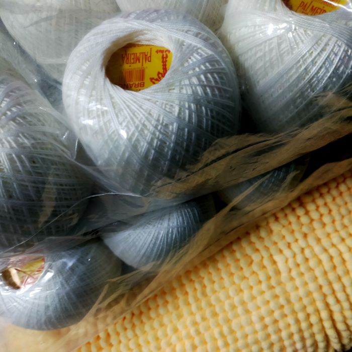 Novelo de algodão 100gr  para crochê ou macramé