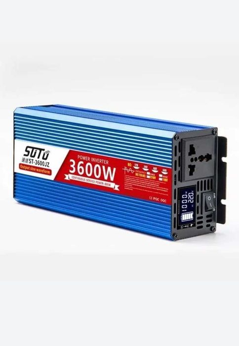 Інвертори 3 квт, 3,6, 12В, 24В