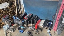 Ferramentas variadas - venda de garagem