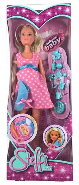 Steffi. Lalka Steffi w ciąży. Simba Toys