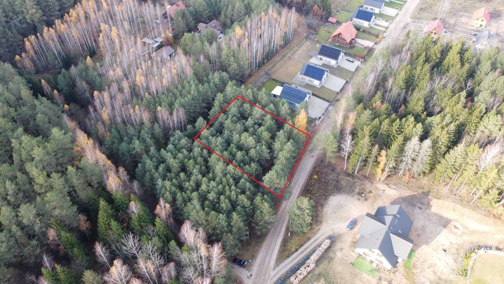 Działka w Rybnikach, gm.Wasilków.